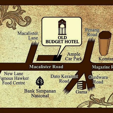 Old Budget Hotel George Town Exteriör bild