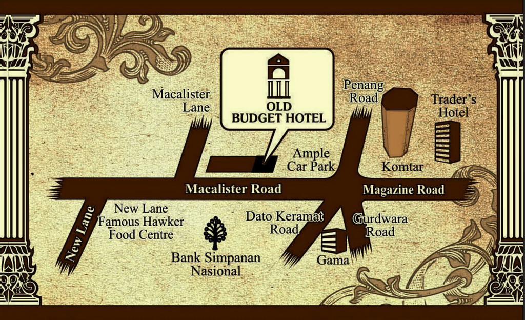 Old Budget Hotel George Town Exteriör bild